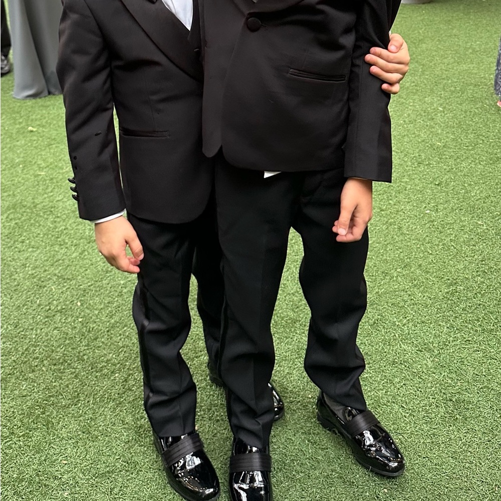 Little boys, slim fit, wool tuxedo set